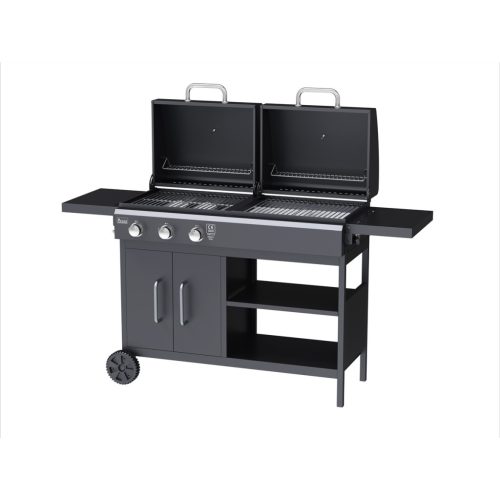 ACTIVA COMBO III. gáz és faszenes grillsütő 2in1