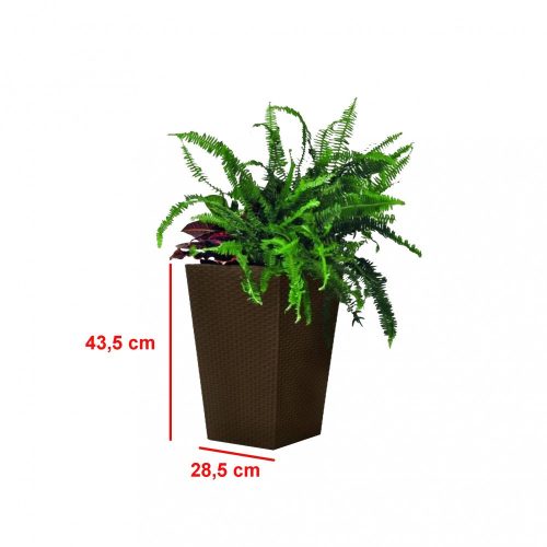 Rattan planter S virágtartó