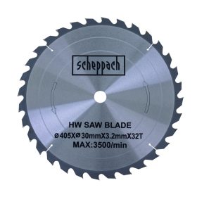   Scheppach fűrészlap TCT 405/30 x 3,2, 32 fog (HS 410 modellhez)