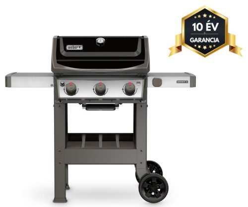 WEBER SPIRIT II E-310 GBS fekete gázgrill 3 égővel