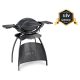 WEBER Q 1400 Stand elektromos grill, szürke