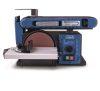 Scheppach BTS 800 VARIO - multifunkciós asztali szalag- és homlokcsiszológép állítható sebességgel