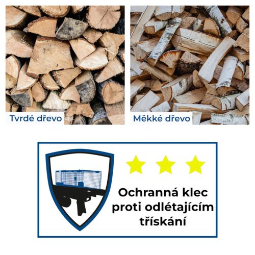 Scheppach HL 460 - rönkhasító 4t