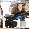 Scheppach HL 760 LS - rönkhasító állvánnyal 7 t