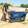 Scheppach DP 5000 - hernyőtalpas szállítógép hidraulikus billenéssel és 500 kg-os terheléssel