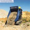 Scheppach DP 5000 - hernyőtalpas szállítógép hidraulikus billenéssel és 500 kg-os terheléssel