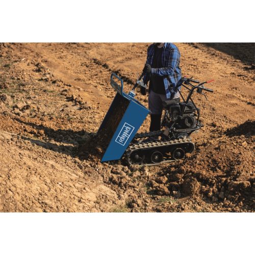 Scheppach DP 4500 - Hernyótalpas dömper mechanikus billenéssel, 400 kg