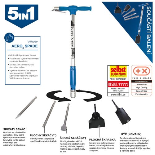Scheppach Aero 2 Spade