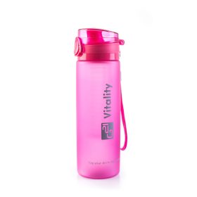 G21 smoothie/juice palack, 600 ml, jeges rózsaszín