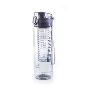 G21 smoothie/juice palack, 600 ml, szürke