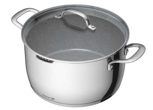G21 Gourmet Miracle 28 cm átmérőjű főzőedény, rozsdamentes acél/greblon