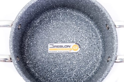 G21 Gourmet Miracle 28 cm átmérőjű főzőedény, rozsdamentes acél/greblon