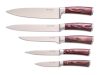 G21 Gourmet Nature 5 db-os késkészlet - bambusz tartóval
