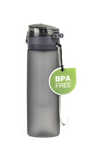 G21 smoothie/juice ivópalack, 600 ml, szürke színben, nyomtatás nélkül