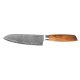 G21 Gourmet Damaszkusz 17 cm, Santoku kés, zebrawood markolat