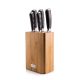Késkészlet G21 Gourmet Stone 5 db + bambusz késtartó
