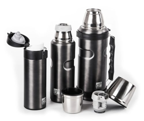 G21 ivópalack, 500 ml, acélszürke