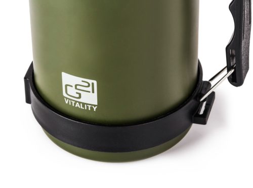 G21 ivópalack, 1000 ml, khaki zöld, fogantyúval