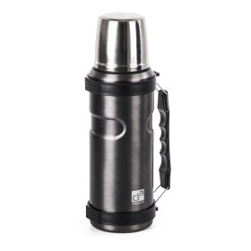 G21 ivópalack, 1000 ml, acélszürke, fogantyúval