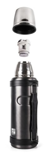 G21 ivópalack, 1000 ml, acélszürke, fogantyúval