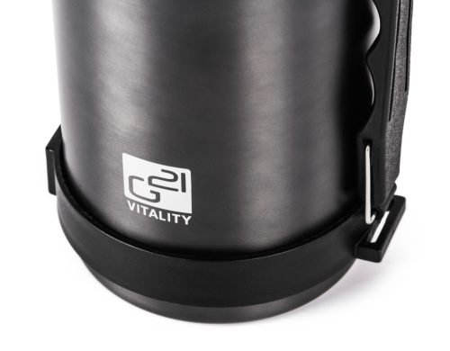 G21 ivópalack, 1000 ml, acélszürke, fogantyúval