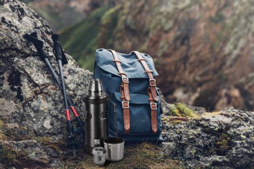G21 ivópalack, 1000 ml, acélszürke, fogantyúval