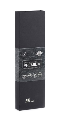 G21 Gourmet Damascus Santoku kés, 13 cm díszes