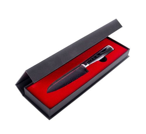 G21 Gourmet Damascus Santoku kés, 13 cm díszes