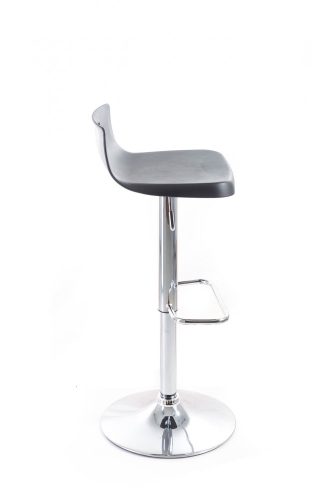 G21 műanyag bárszék Teasa, fekete