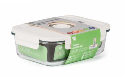 G21 vákuum ételtároló doboz 1480 ml, üveg