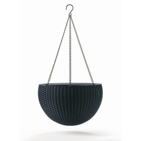 Keter Hanging Sphere függesztett virágtartó, grafit