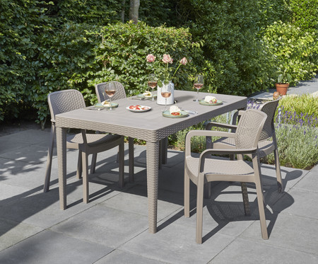 Keter Samanna műanyag szék capuccino