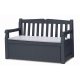 Keter Eden Garden Bench 265L kerti pad, szürke