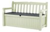 Keter Eden Garden Bench 265L kerti pad, bézs