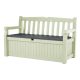 Keter Eden Garden Bench 265L kerti pad, bézs