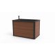 Keter Maple Mobile Urban Garden Bed 88L virágcserép, barna