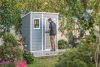 Keter MANOR 6 x 4 Penthouse kerti tároló szürke / fehér