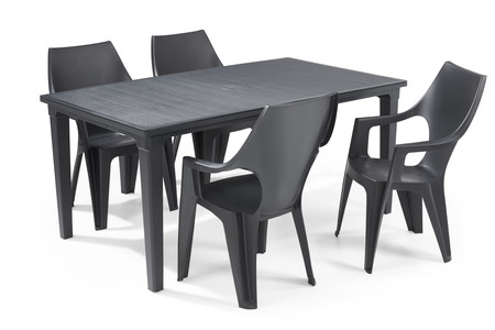 Keter Futura kerti asztal, grafit