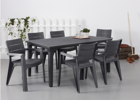 Keter Futura kerti asztal, grafit