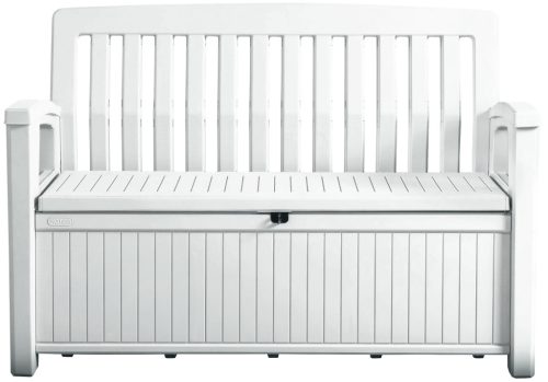 Keter Patio Bench kerti pad, fehér