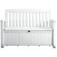 Keter Patio Bench kerti pad, fehér