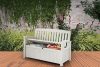 Keter Patio Bench kerti pad, fehér