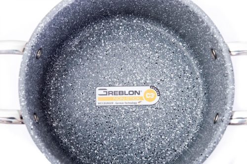 G21 Gourmet Miracle edénykészlet, egy fazékkal több, 11 darabos, rozsdamentes acél/greblon
