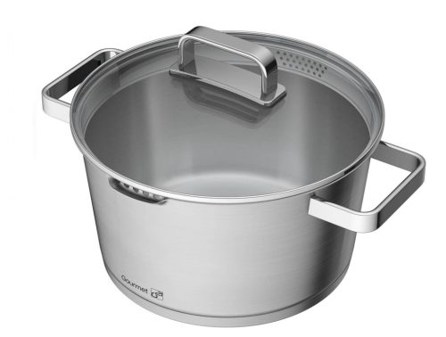 G21 Gourmet Magic edénykészlet extra fazékkal, 11 darabos, rozsdamentes acél