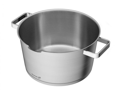 G21 Gourmet Magic edénykészlet szűrővel, 4 darabos, rozsdamentes acél
