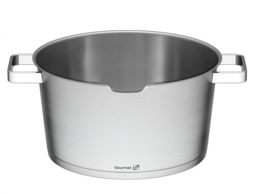 G21 Gourmet Magic edénykészlet szűrővel, 4 darabos, rozsdamentes acél