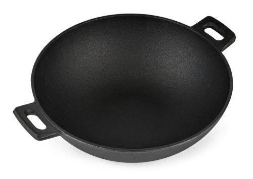 G21 Grillező szerszámok G21 wok grill serpenyő, öntöttvas