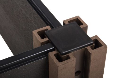 G21 Crop magaságyás 183 x 183 x 27, WPC, Ében