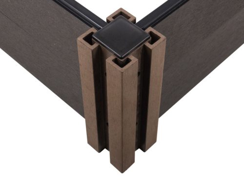 G21 Crop magaságyás 183 x 183 x 27, WPC, Ében