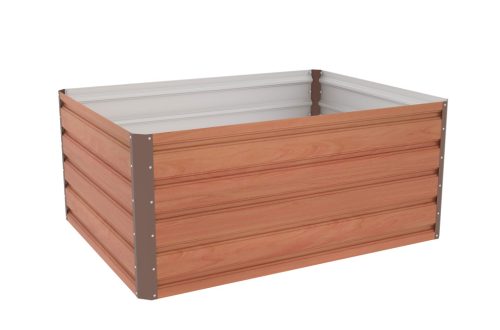 G21 Daisy magaságyás 120 x 90 x 52 cm, fémlemez, barna